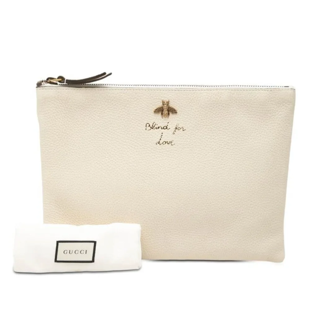Gucci Animalier Bee Clutch Bag